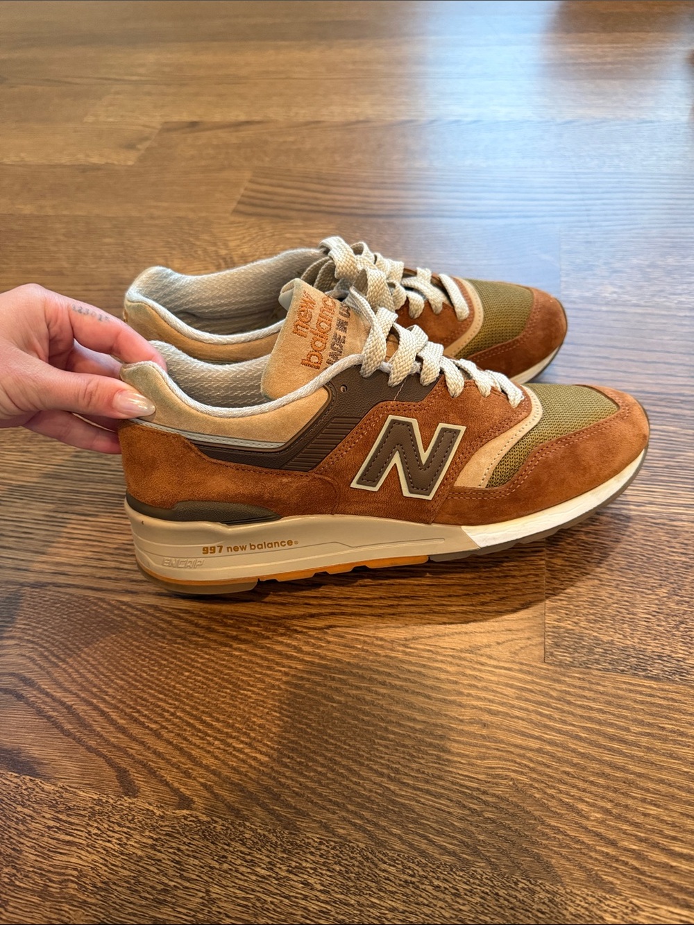 RARE J.Crew x New Balance 997 ‘Butterscotch’ 2016